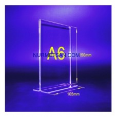 Masaüstü T Tipi Pleksi Fiyatlık Dikey A6