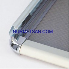 Rondo Köşe Oval Alüminyum Çerçeve - B2 50x70 32MM