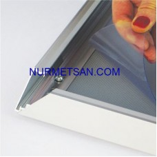 Tik Tak Çerçeve - Gönye Köşe Düz Alüminyum Çerçeve - B1 70×100 25mm