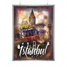 Tik Tak Çerçeve - Led Çerçeve A0 841X1189MM 25MM Çift Taraflı