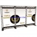 Crown Truss Stand Banner Düz Üçlü 120cm+120cm+120cmx240cm