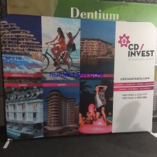 Kumaş Tekstil Stand Oval 400x230cm