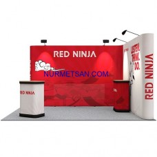 Örümcek Stand L Köşe Corner 3x4 Panel