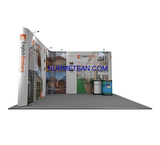 Örümcek Stand L Köşe Corner 5x5 Panel