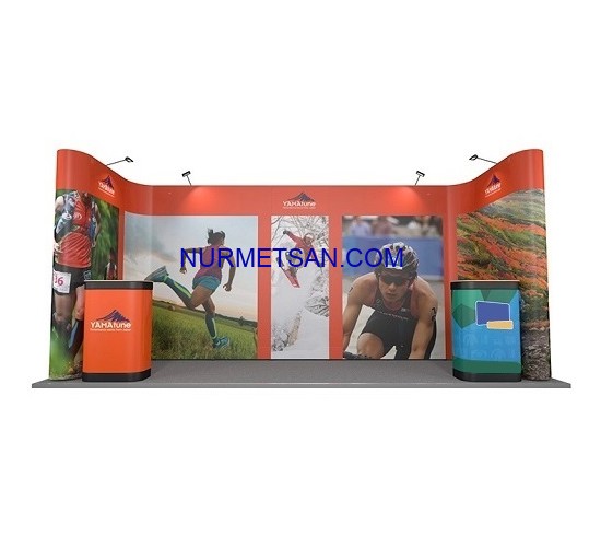 Örümcek Stand U Köşe Corner 1x5x1 Panel