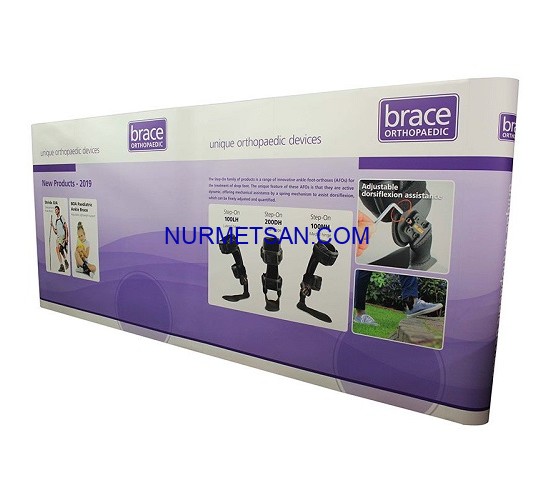 Örümcek Stand Düz Görsel Değişim 3×6 (6 Panel)