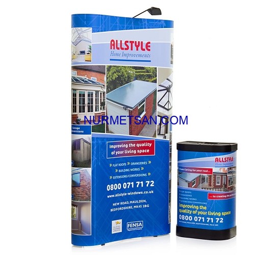 Örümcek Stand Oval Görsel Değişim 3×1 (1 Panel)