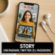 Story (instagram, Twitter (X), Facebook)