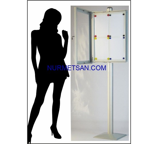 İlan Panosu Sac Zeminli 4A4 500X700MM İlan Panosu Sac Zeminli 4A4 500X700MM