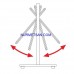Kaldırım Panosu Stopper Swing 50X70 CM Kaldırım Panosu Stopper Swing 50X70 CM